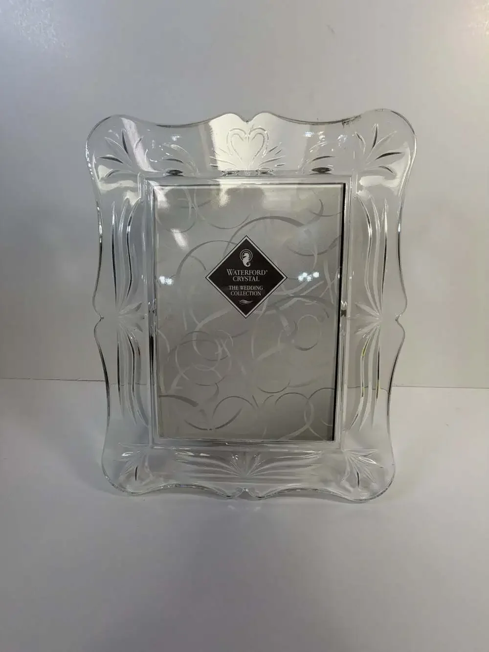 Waterford Crystal Swan The Wedding Collection Picture Frame